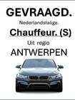 Jobs - chauffeur gevraagd