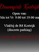 DREAMGIRLS KORTRIJK nieuw adres!