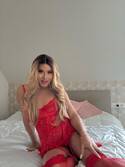 Latina full of milk and pleasure