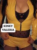 KINKY  VALERIA, COMBINATIE MET BDSM EN KINKYSEKS