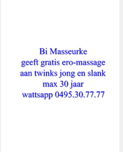 masseurke gratis