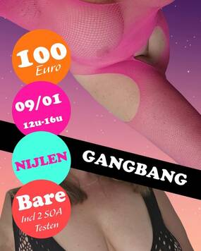 Milfs bare Gang bang 9 januari