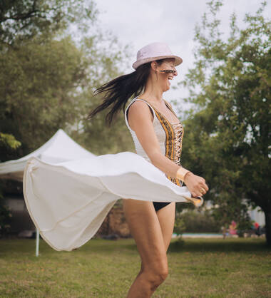 Intelligent open minded lady