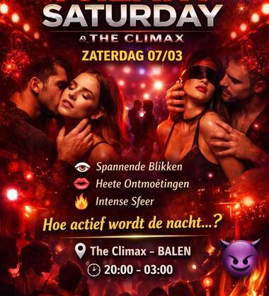 Vrij 19/07 THE CLIMAX ORGY