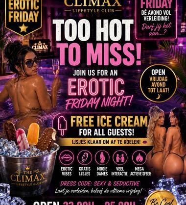 Vrij 26/06 EROTIC FRIDAY