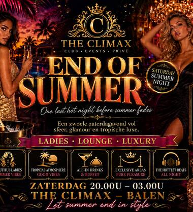 VRIJ 28/08 CLIMAX ORGY