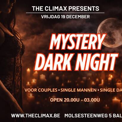 VRIJ 19/12 MYSTERY DARK NIGHT