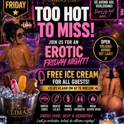 Vrij 26/06 EROTIC FRIDAY