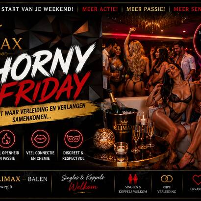 VRIJD 10/09 HORNY FRIDAY