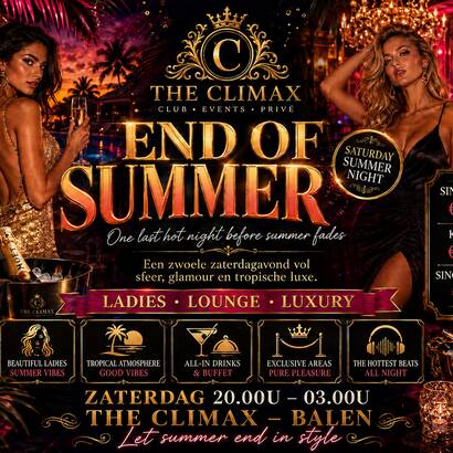 VRIJ 28/08 CLIMAX ORGY