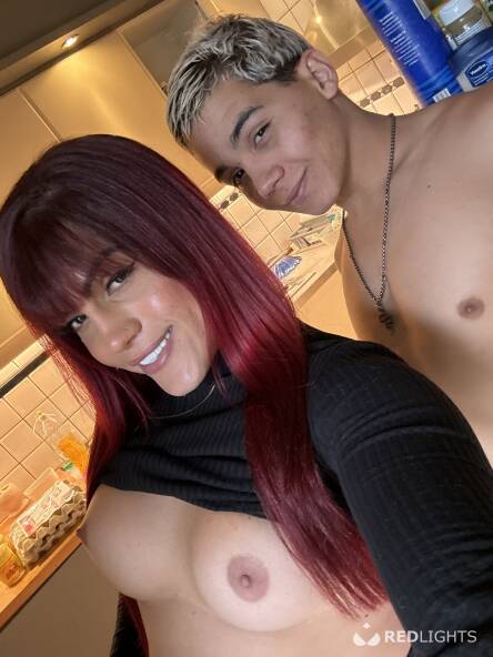 Jamilly and Nick couple trans