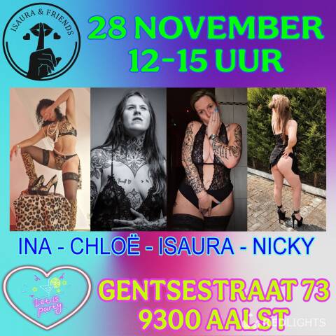 Privé ontvangst Isaura