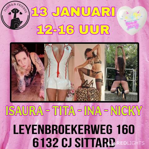 Priv&eacute; ontvangst Isaura