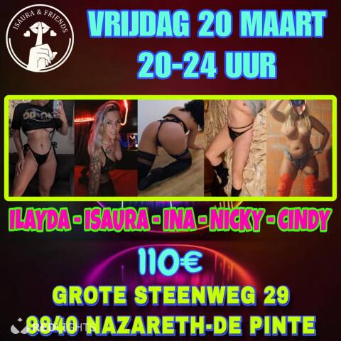 Priv&eacute; ontvangst Isaura