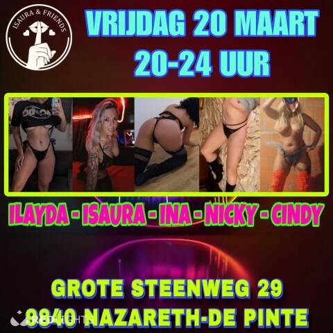 Priv&eacute; ontvangst Isaura