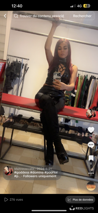 Privé ontvangst Maitresse diabolique cali