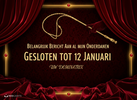 Priv&eacute; ontvangst Mrs.Mazikeen