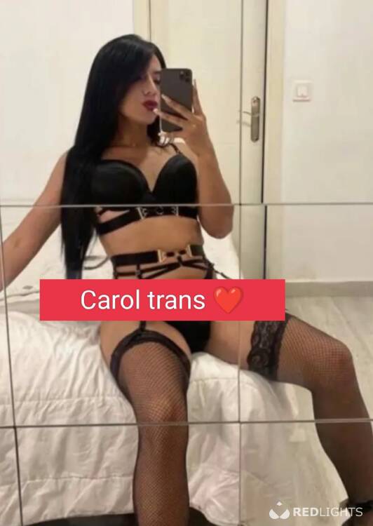 Privé ontvangst Sexy Carol trans