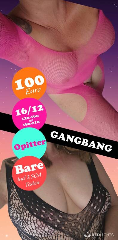 Milfs bare Gang bang (Foto)